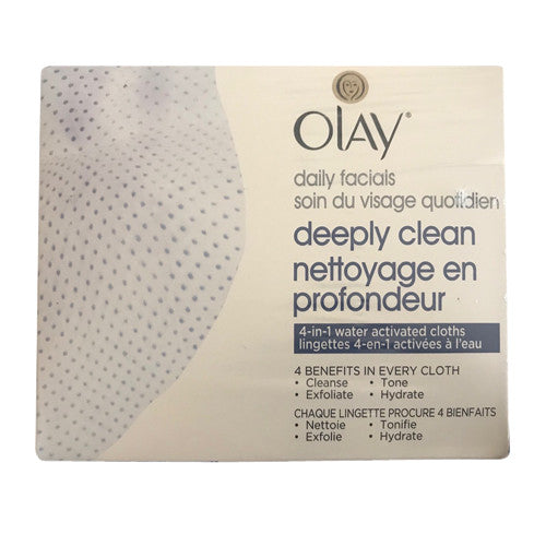 Olay 4 In 1 Daily Facial Cloths For Oily Skin - 33 Ea